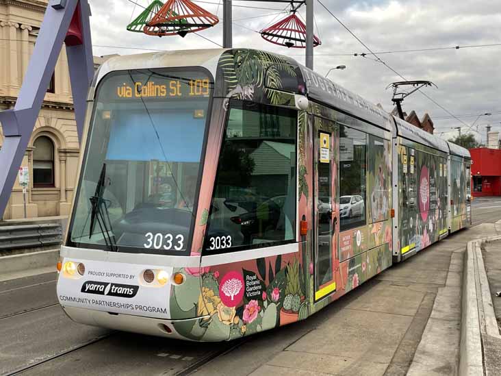 Yarra Trams Citadis Royal Botanical Gardens 3033